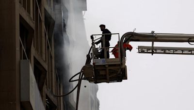 Pakisthan:Fire breaks out at Pak Stock Exchange building in Karachi; no loss of life reported