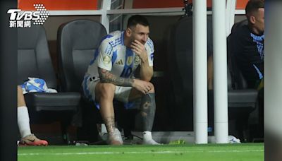 美洲盃梅西傷退痛哭 阿根廷逼進延長奪冠