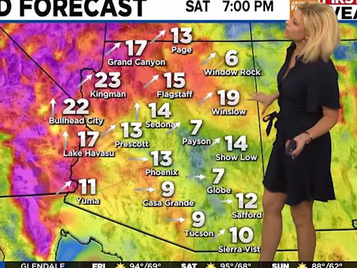 Windy weekend ahead for parts of Arizona