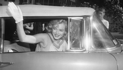 Marilyn Monroe's car collection featured American classics and a UK sportscar
