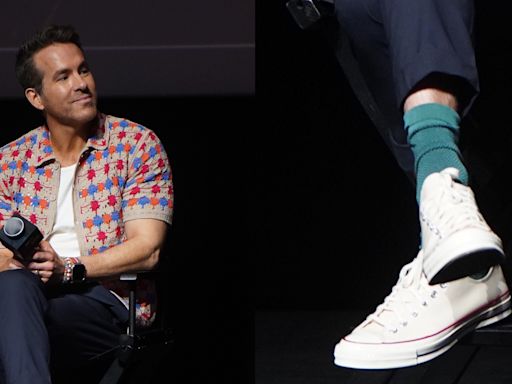 Ryan Reynolds Gets Sporty in Converse To Kick Off ‘Deadpool & Wolverine’ Promotional Tour in Shanghai