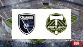 San José Earthquakes vs Portland Timbers: estadísticas previas y datos en directo | MLS - Liga USA 2024