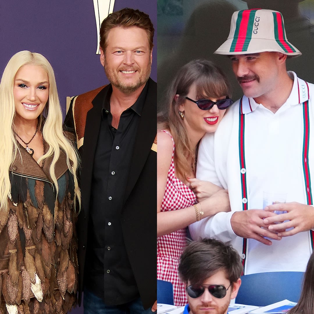 Why Blake Shelton Is Comparing Gwen Stefani Relationship to Taylor Swift and Travis Kelce's Romance - E! Online