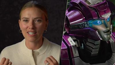 Transformers One: Scarlett Johansson Talks New Fans