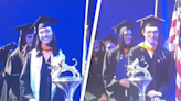Graduation ceremony mishap leaves people stunned as announcer gets almost every name wrong