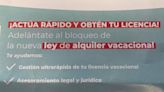 Folletos inundando buzones: una empresa intenta reclutar casas para alquiler vacacional en Tenerife antes del "bloqueo" de la ley