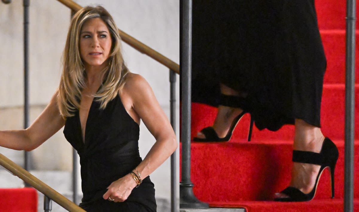 Jennifer Aniston Gets Help From Jimmy Choo Heels to Get Into Character for ‘The Morning Show’ Season Four