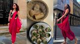 2024 Paris Olympics: Taapsee Pannu puts on a red saree, eats snails, watches women’s boxing