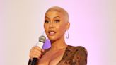 Amber Rose shows off MAGA engagement ring: "Donald Trump, baby"