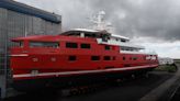 Rossinavi’s First Expedition Superyacht Is a Red-Hot 195-Footer