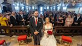 EN IMÁGENES: Boda en la basílica de San Juan El Real, en Oviedo, de Marcos Cecchini y Bethany Jenkins