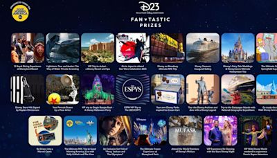 Disney Launches One of the Most Expansive Sweepstakes in Company History with D23: The Ultimate Disney Sweepstakes - FANtastic Prizes