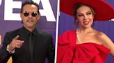 Marc Anthony mandando besos y Thalía buscando su mejor ángulo: la alfombra de los Latin AMAs