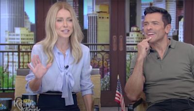 ‘Live’s Kelly Ripa & Mark Consuelos Reunite With ‘All My Children’s Baby Enzo