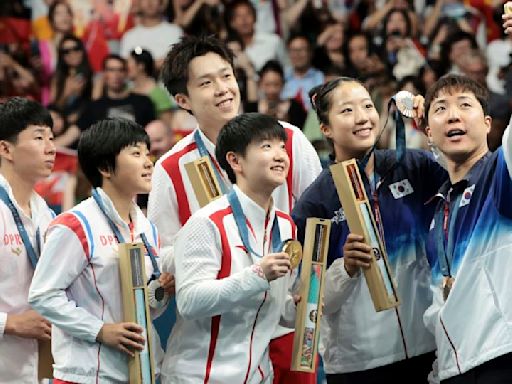 Why this podium selfie with North and South Korean athletes at the Olympics is so striking