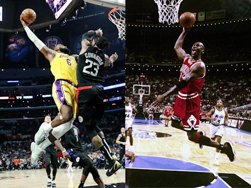 NBA: más de 100 jugadores votaron a Michael Jordan como el mejor de la historia, con LeBron James cerca
