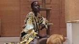 Lupita Nyong'o Plays with Cat Yoyo, Says She's Grateful for 'the Truth, Even When It Has Hurt'