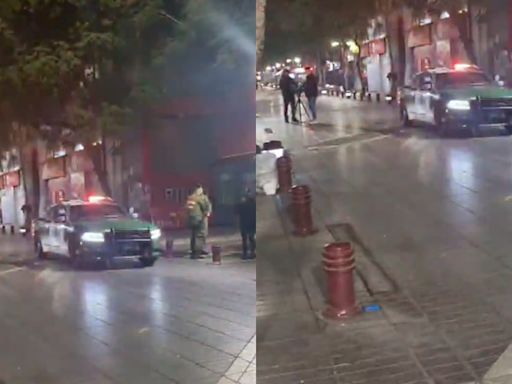 Turbazo en Santiago: delincuentes ingresaron a tienda golpeando a trabajadores para saquear