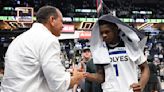 Alex Rodriguez Goes Viral for Anthony Edwards Interaction After Timberwolves' Game 7 Win