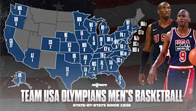 2024 Olympics: State-by-state look at where every USA Basketball Olympian went to high school since 1936