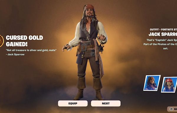Fortnite x Pirates of the Caribbean event start time