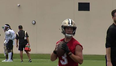 Video: Saints offense practices at OTA