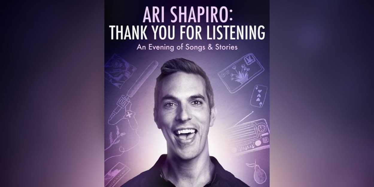 Ari Shapiro Returns to 54 Below in January