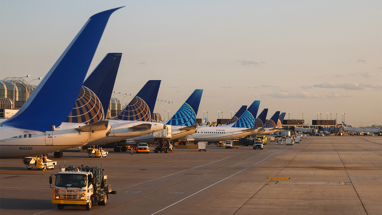 United Airlines flight catches fire just before takeoff halting arrivals at Chicago O'Hare