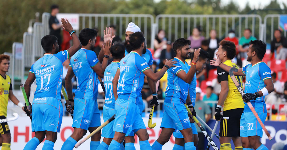 Asian Champions Trophy hockey 2024: India beat Malaysia 8-1