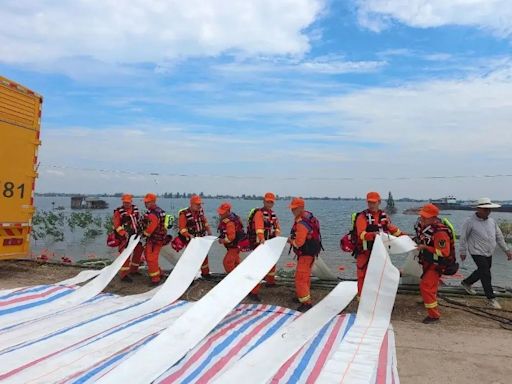 團洲垸排澇基本結束 資興市雨災疏散近2萬人