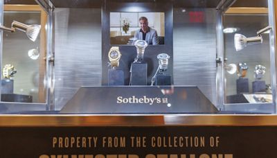 Los relojes de lujo de Sylvester Stallone recaudan 6,7 millones en subasta en Nueva York