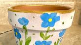 OCC in Bloom Days: Colorado Creative Co-op hosts flower pot painting party