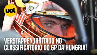 VERSTAPPEN PERDE A POLE E A LINHA NO CLASSIFICATÓRIO DO GP DA HUNGRIA