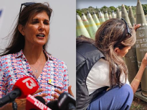 Nikki Haley writes 'finish them' on Israeli artillery shell: A look at her trip to Israel and her past comments on the war in Gaza