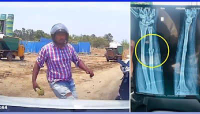 Tata Harrier Owner Attacked by Goons, Dashcam Captures Entire Incident