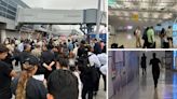 JFK Airport fire forces Terminal 8 to be evacuated