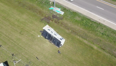 EF-1 tornado winds lift RV out of lot, tosses it toward I-70 in Grain Valley