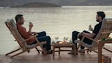 Jack Whitehall and David Duchovny enjoy cocktails in Greece in Malice first look