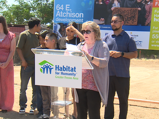 Fresno single father of four awarded new home in Habitat for Humanity project