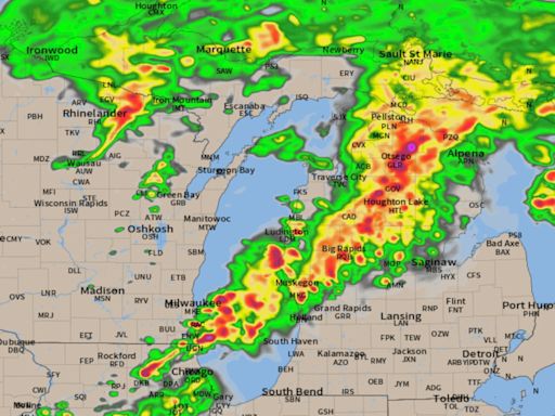 Details on stormy period coming today through Saturday night for Michigan