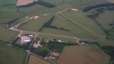 Pilot in his 60s dies after small plane crashes at former RAF airfield