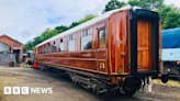 Restored Severn Valley Railway carriage emerges from paint shop