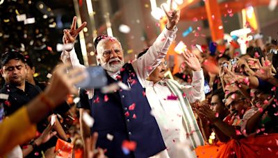 Modi se enfila como presidente electo al ganar su alianza las elecciones en India