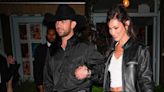 Bella Hadid and Her Cowboy Boyfriend Held Hands While Wearing Coordinating Date Night 'Fits