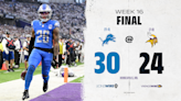 Quick takeaways from the Lions harrowing road win over the Vikings
