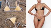 TikToker hilariously compares Kim Kardashian's Skims micro bikini to tortilla chips