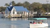 This Tampa Bay chapel houseboat is for sale