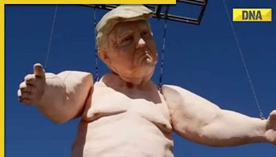 43-feet tall naked statue of Donald Trump removed from Las Vegas due to...