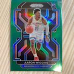 21-22 NBA Prizm 雷霆隊RC Aaron Wiggins 綠亮 #286