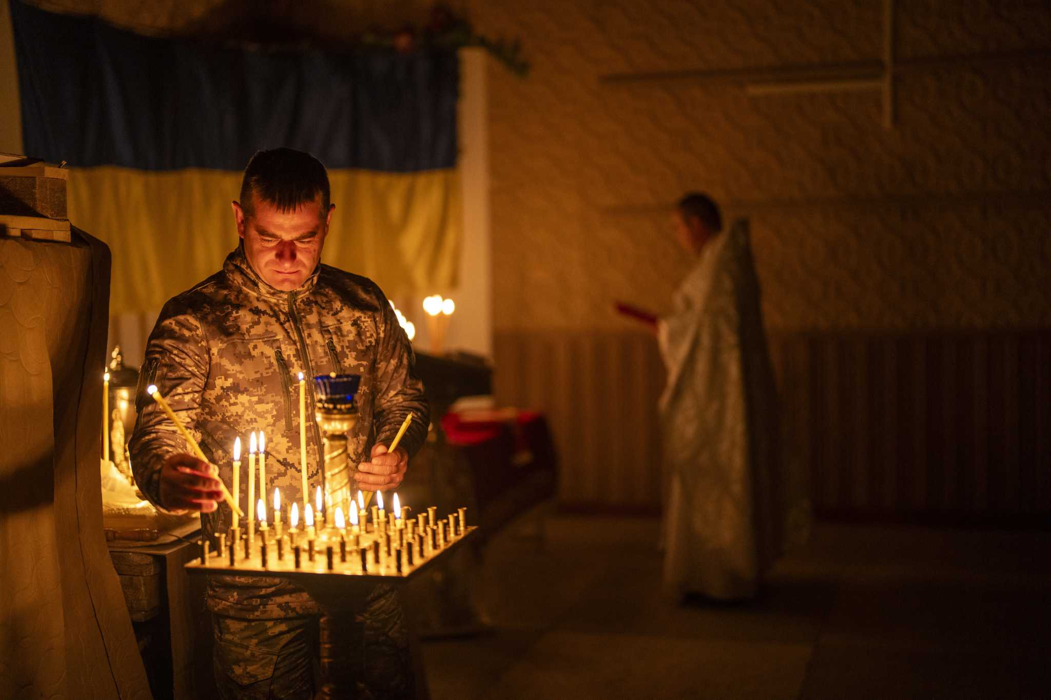 Ukraine marks its third Easter at war as it comes under fire from Russian drones and troops